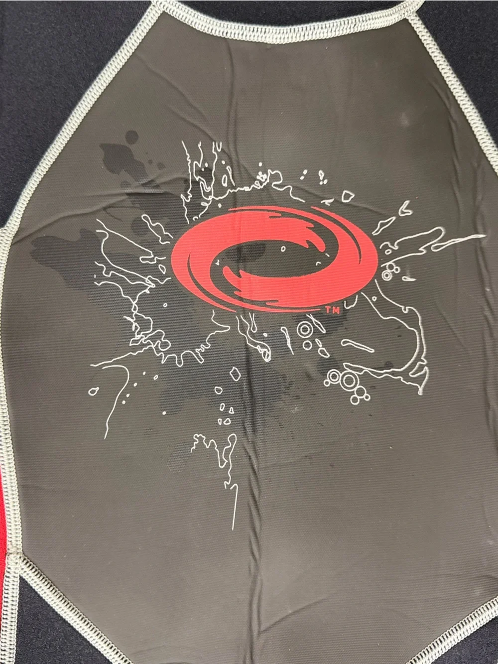 O’rageous Shorty Wetsuit Red/Black/Gray Neoprene Youth Size 8-10